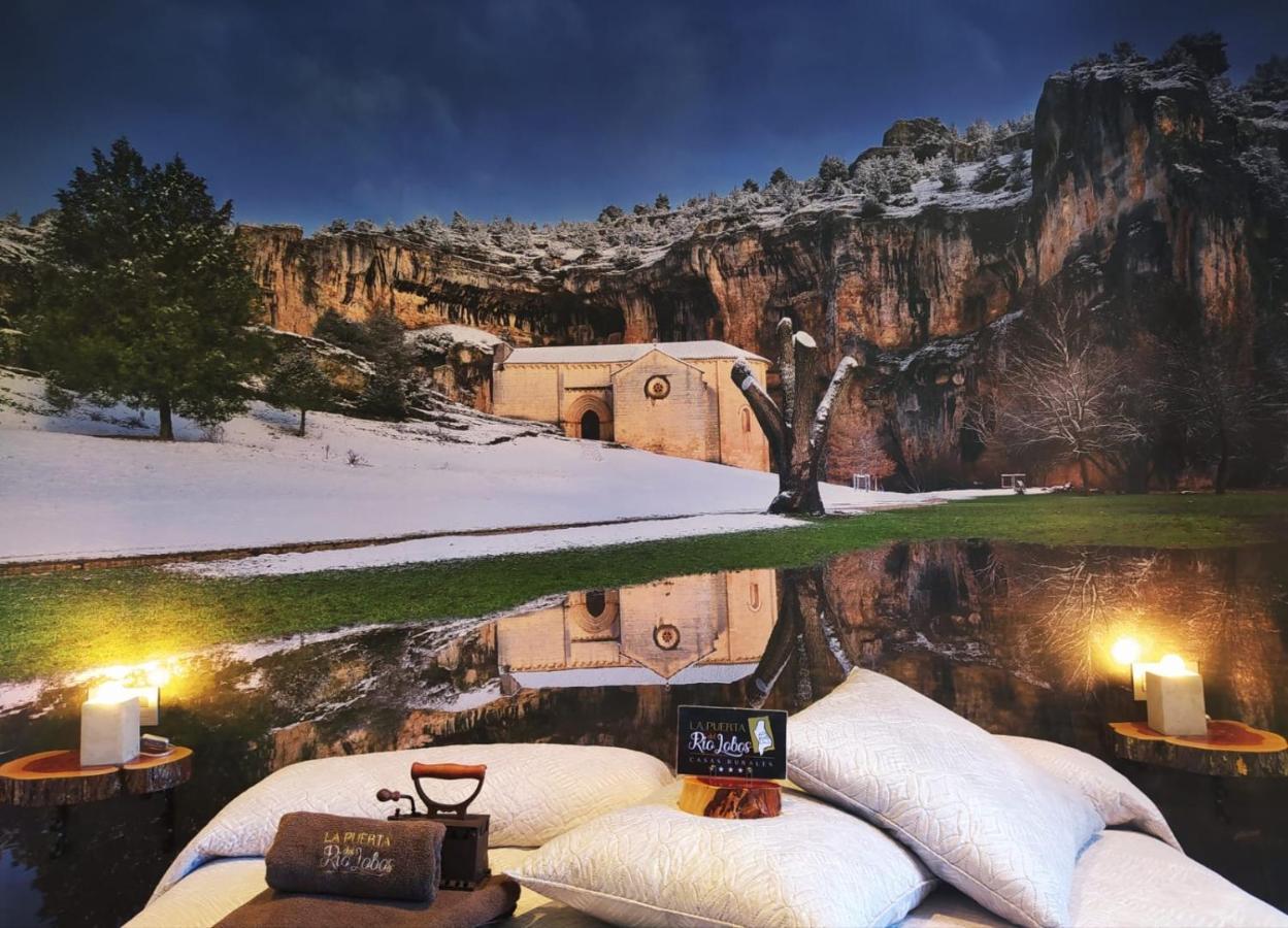 Casa Rural La Puerta Del Rio Lobos San Leonardo de Yagüe Dış mekan fotoğraf